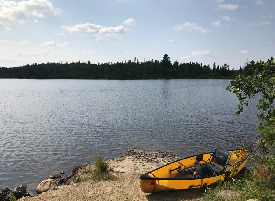 Wood Lake Campsite 1