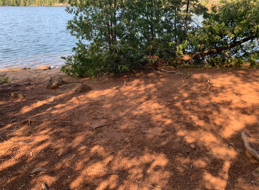 Clearwater Lake Campsite 4