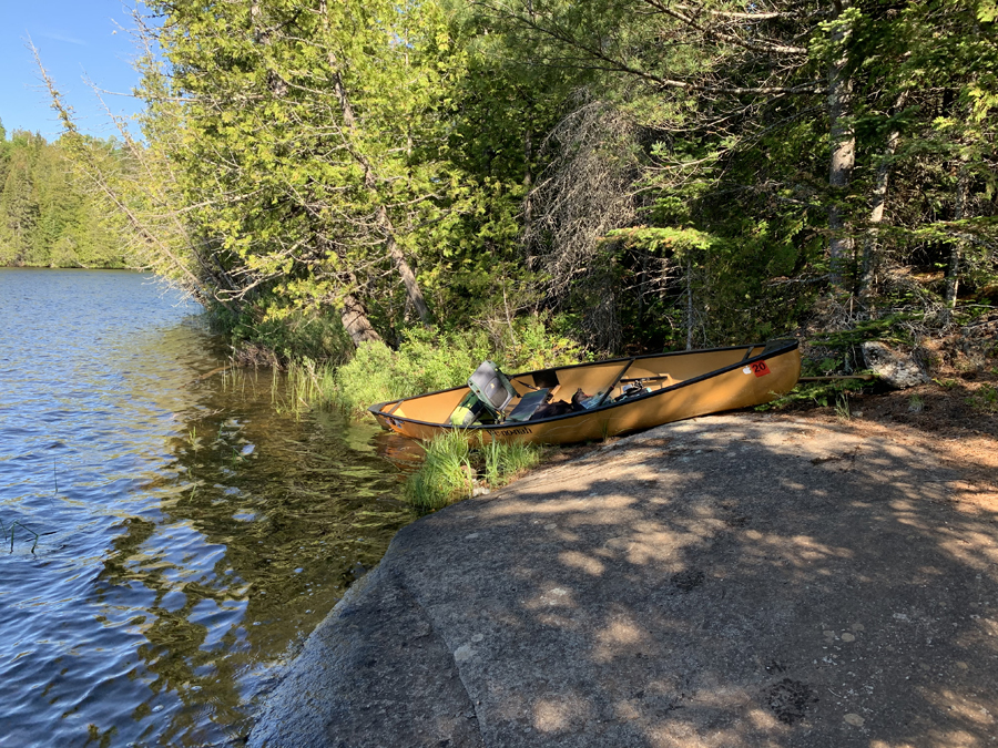 Crooked Lake Campsite 1