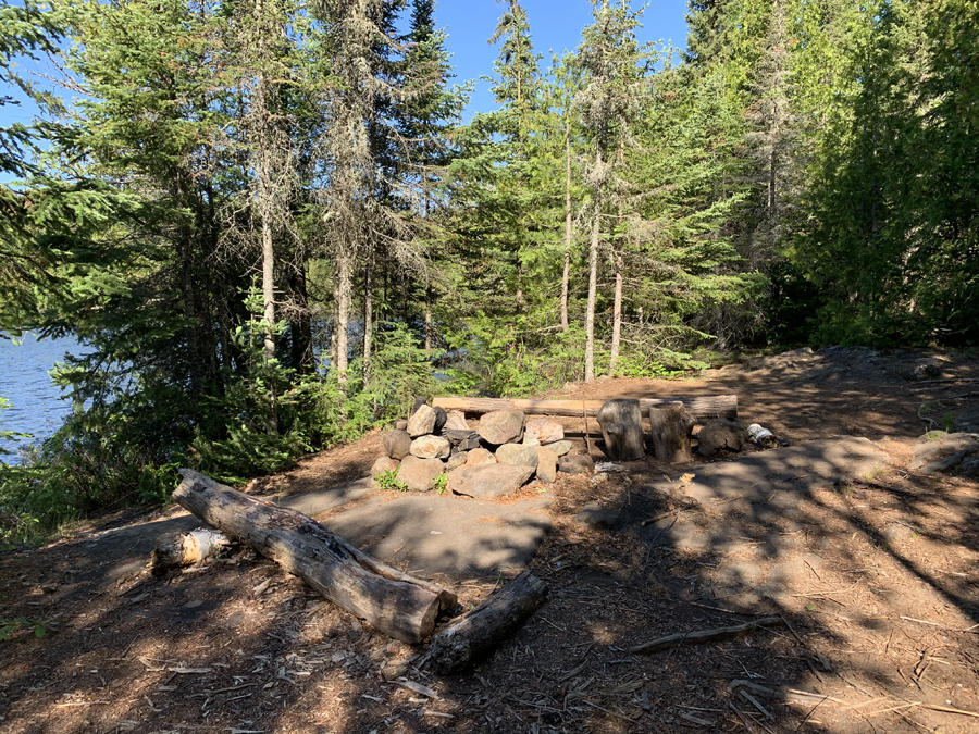 Crooked Lake Campsite 4