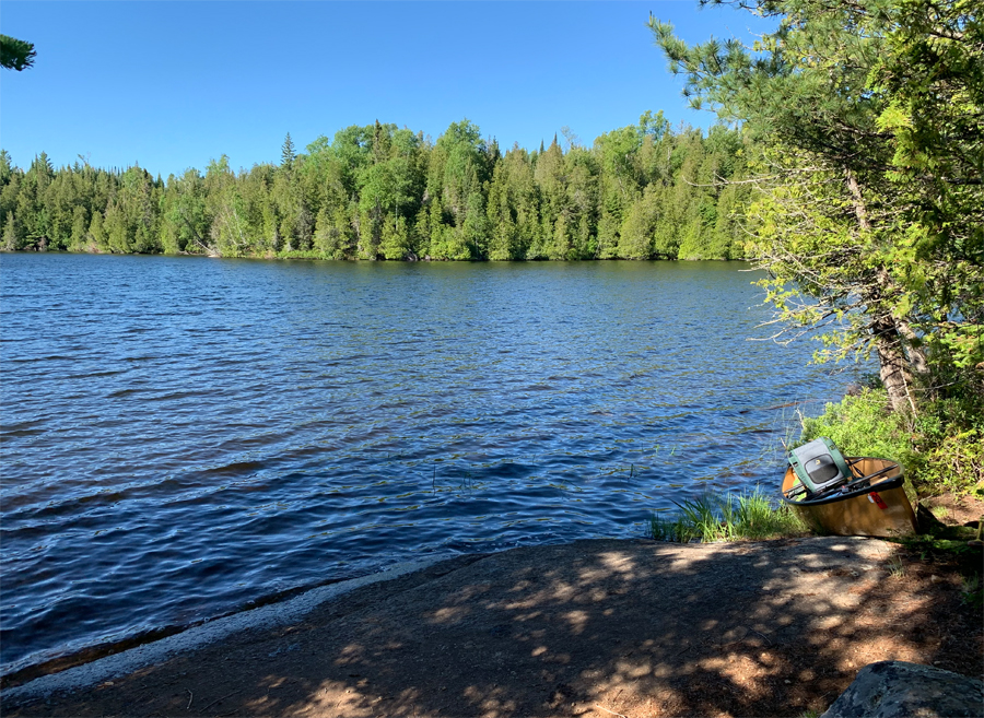 Crooked Lake Campsite 11