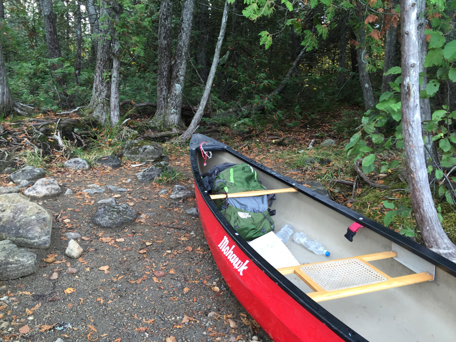 Gillis Lake to Crooked Lake portage BWCA