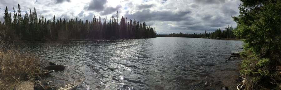 Cross Bay Lake to Rib Lake Portage 5