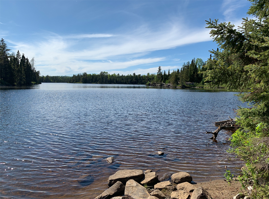 Cross Bay Lake to Rib Lake Portage 6