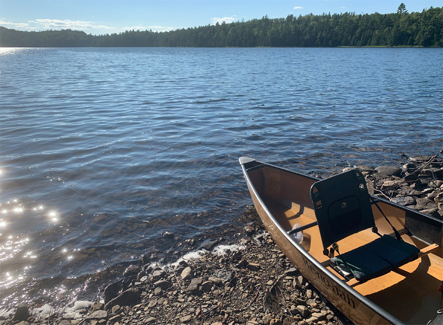 Canoe Lake to Crystal Lake Portage 4