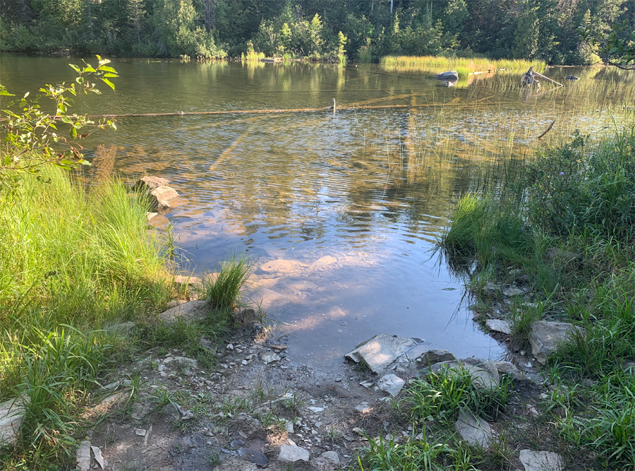 Canoe Lake to Crystal Lake Portage 2