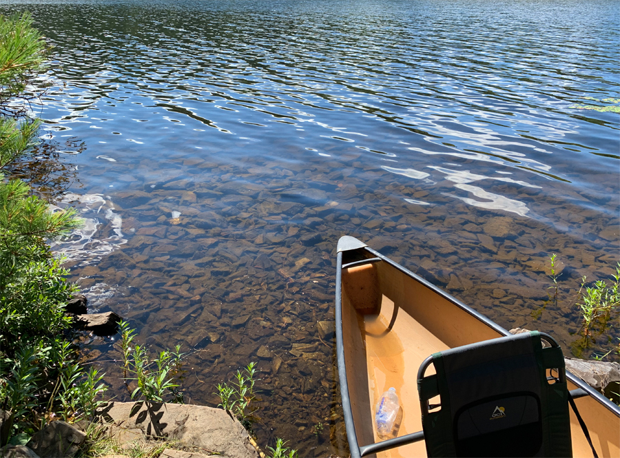 East Bearskin Lake Campsite 1