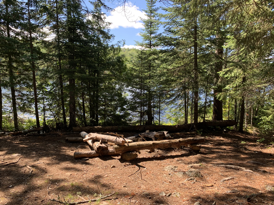 East Bearskin Lake Campsite 3