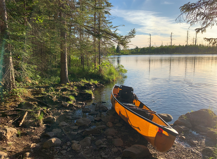 Edith Lake to West Round Lake Portage 8