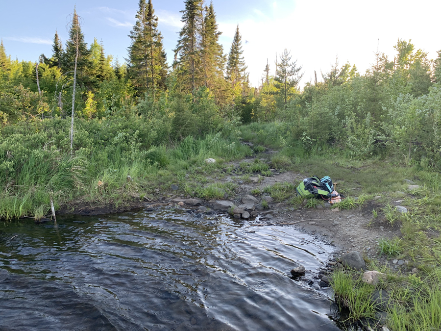 Edith Lake to West Round Lake Portage 7