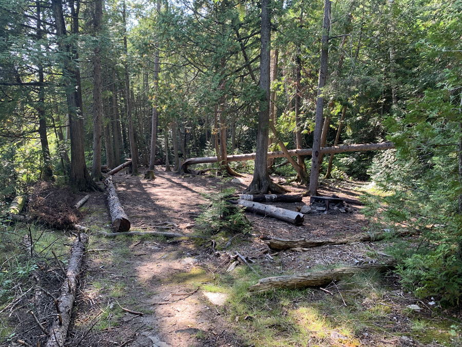 Gogebic Lake Campsite 2