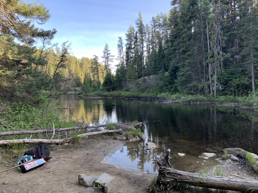 Karl Lake to Lower George Lake Portage 5