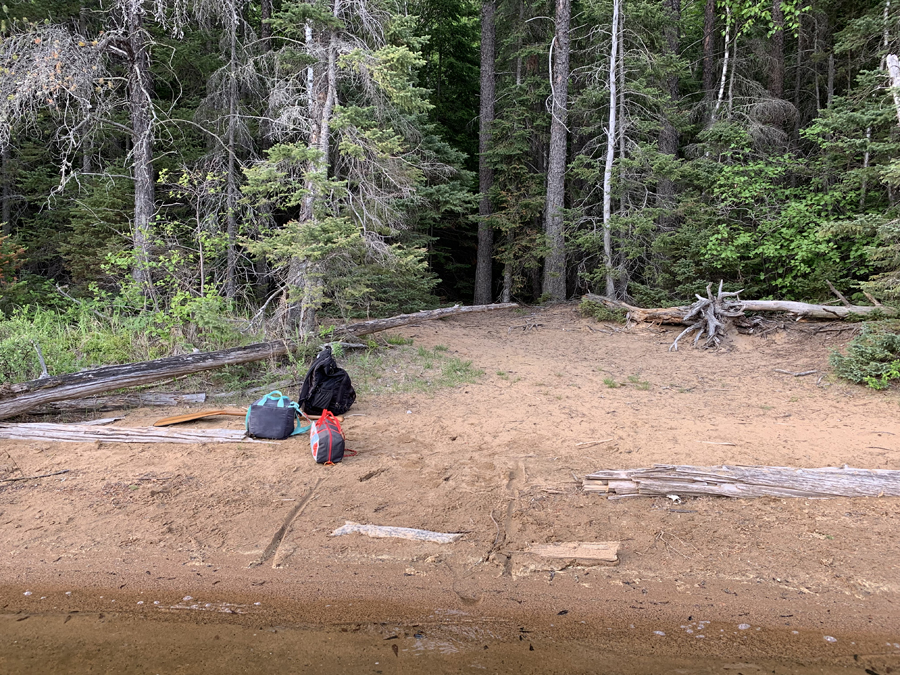 Long Island Lake to Karl Lake Portage 4