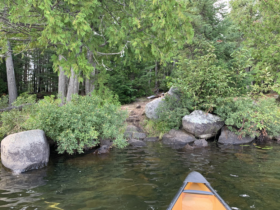 Little Trout Lake Campsite 1