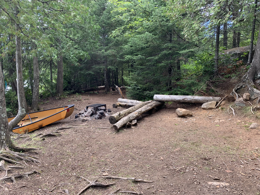 Little Trout Lake Campsite 4