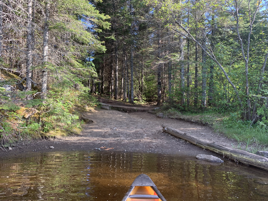 Lower George Lake-Rib Lake Portage 3