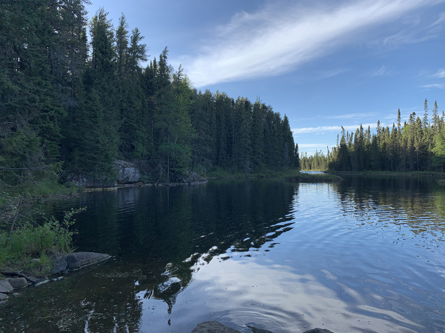 Karl Lake to Lower George Lake Portage 2