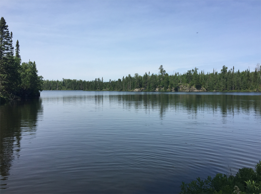 Missing Link Lake-Snipe Lake Portage 6