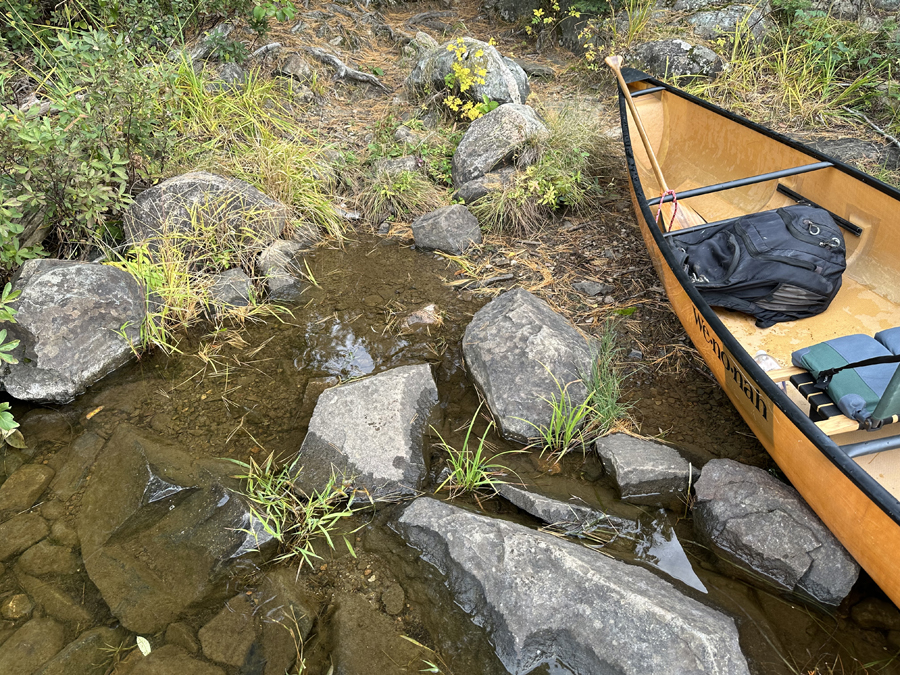 Alder Lake to Pierz Lake Portage 1