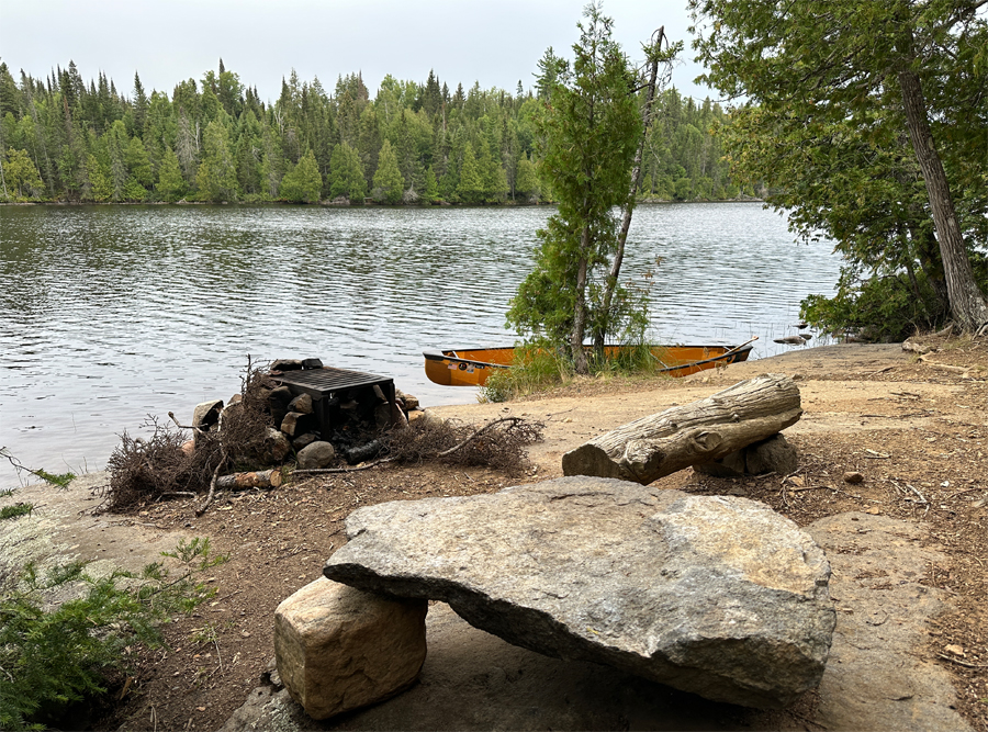 Pillsbery Lake Campsite 3