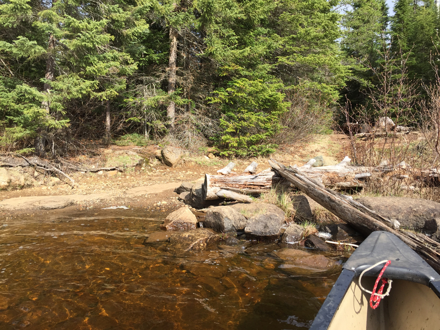 Cross Bay Lake to Rib Lake Portage 1