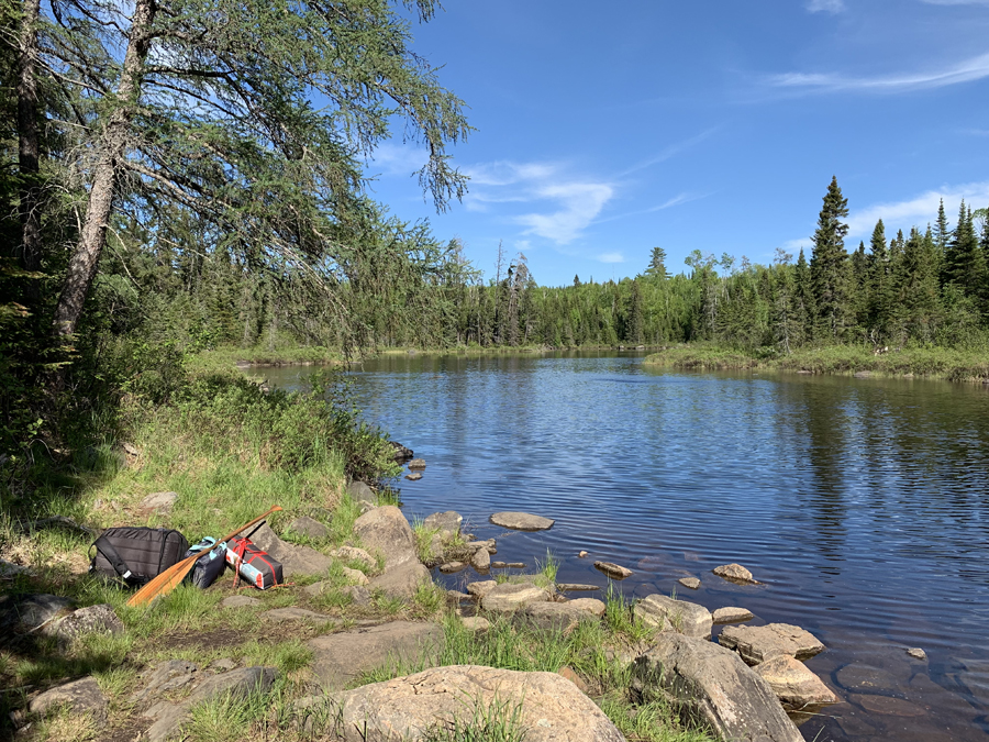 Cross Bay Lake to Rib Lake Portage 3