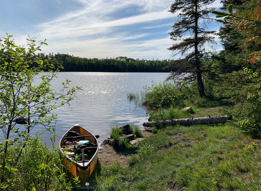 Rib Lake Campsite 1