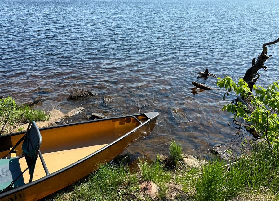 Rush Lake Campsite 1