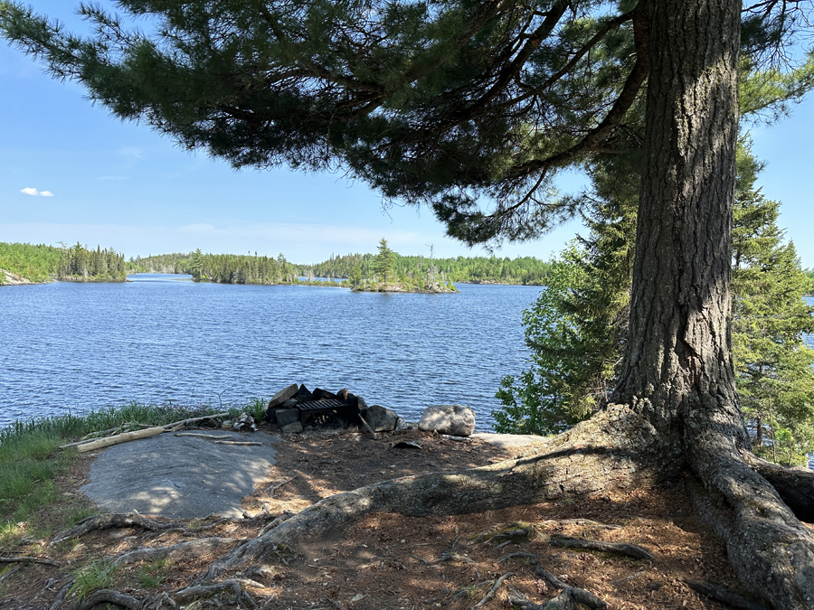 Rush Lake Campsite 2