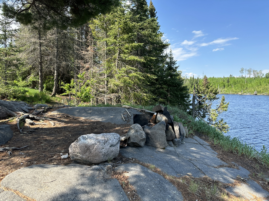 Rush Lake Campsite 4