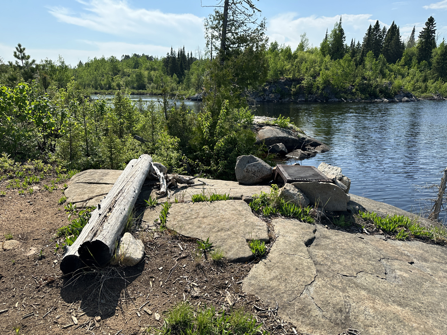 Rush Lake Campsite 2