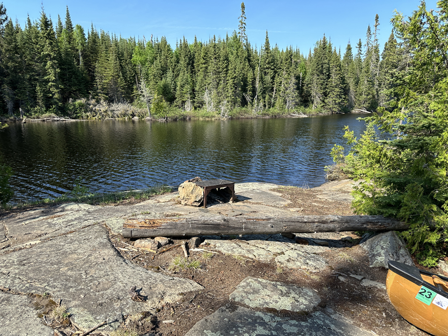 Rush Lake Campsite 4