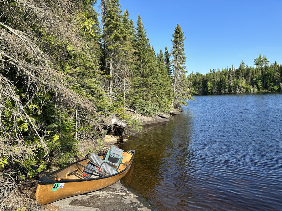 Rush Lake Campsite 1