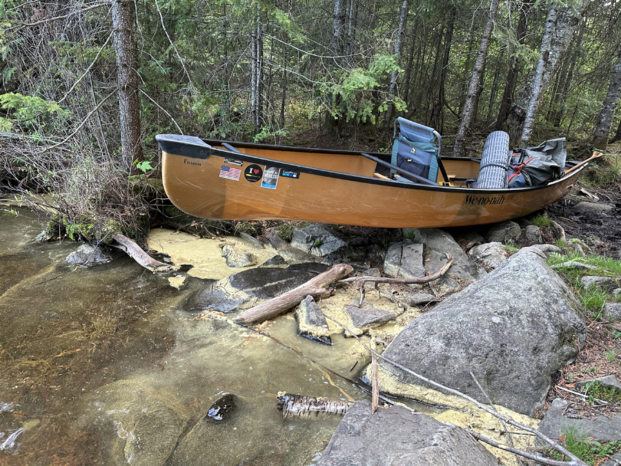 Banadad Lake to Sebeka Lake portage 1