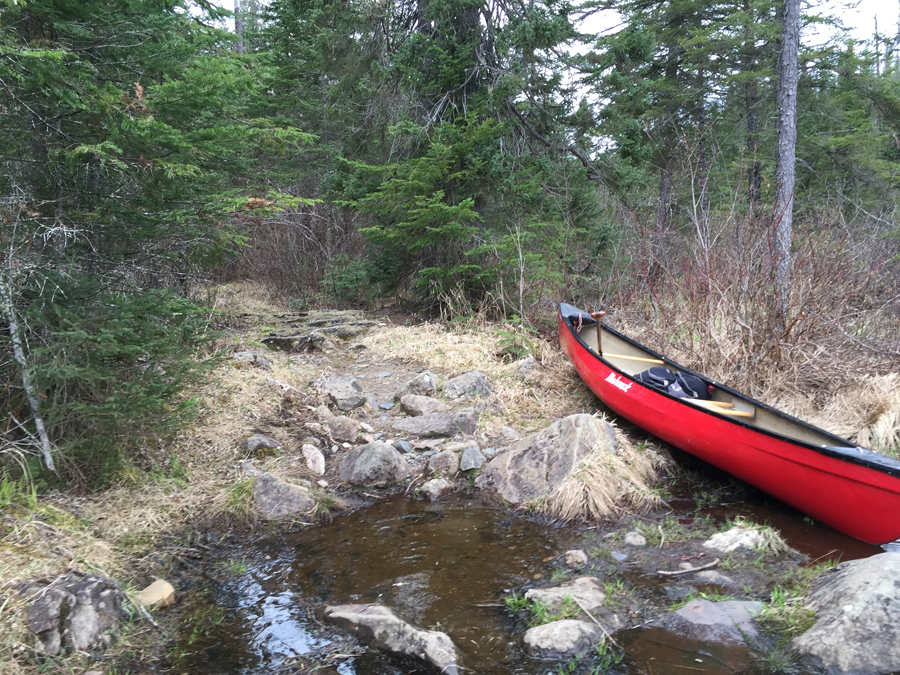 Cross Bay Lake to Snipe Lake Portage 1