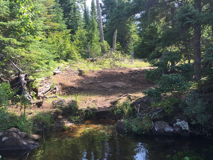 Missing Link Lake-Snipe Lake Portage 1