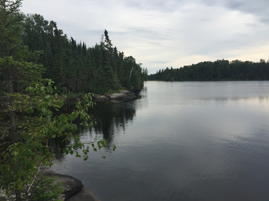 Campsite on Tuscarora Lake in the BWCA