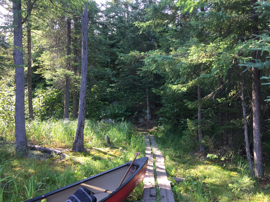 Abinodji Lake to Swing Lake Portage 1