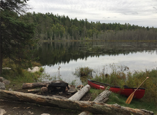 Angleworm Lake Campsite 1