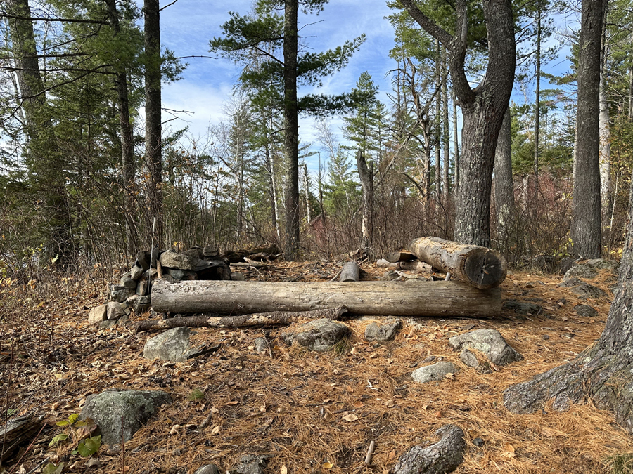 Becoosin Lake Campsite 1