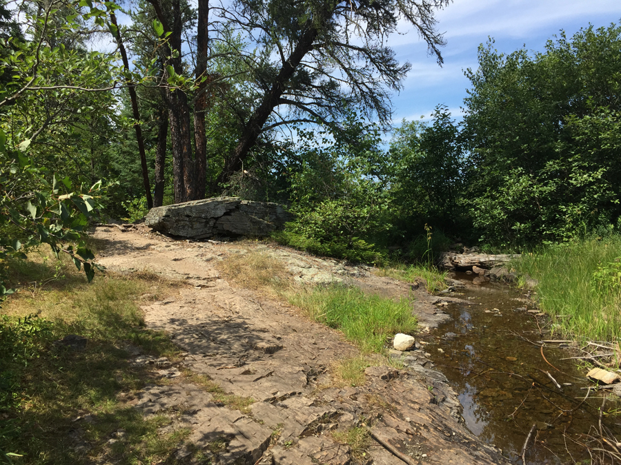 Adventure Lake to Cattyman Lake Portage 1