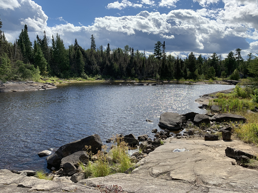 Gabbro Lake Campsite 9