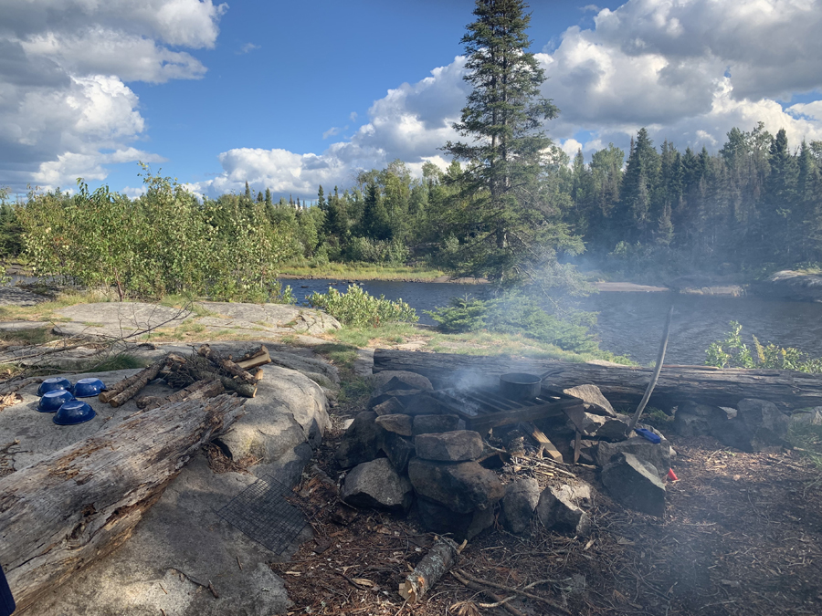 Gabbro Lake Campsite 4