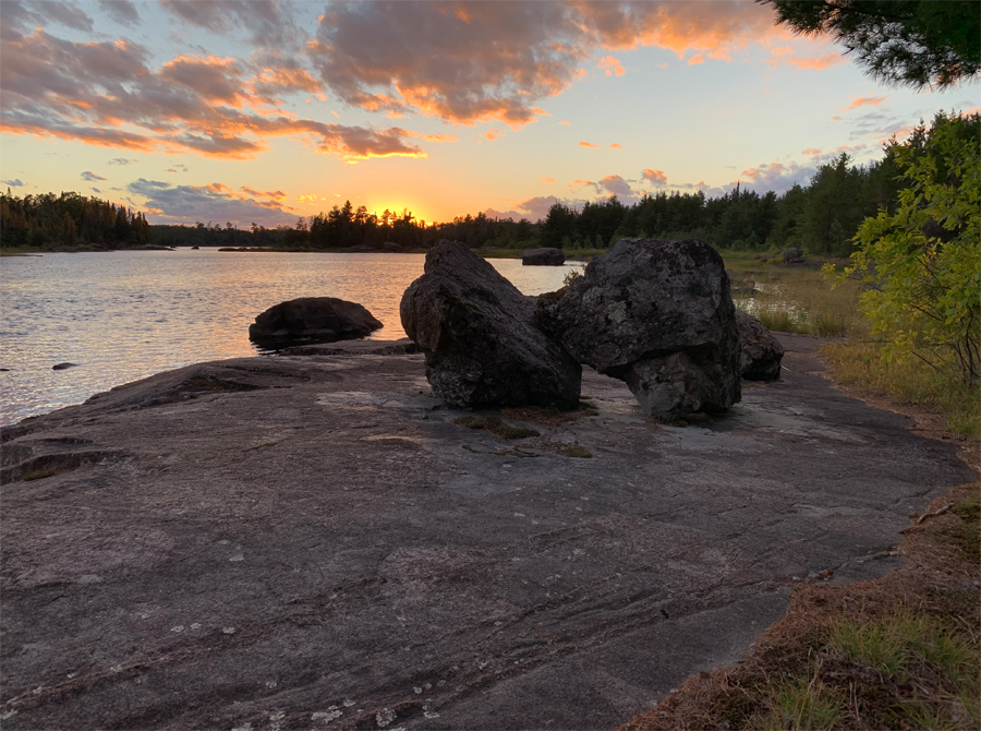 Gabbro Lake Campsite 13