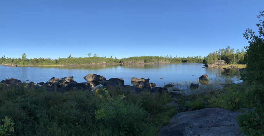 Gabbro Lake Campsite 5