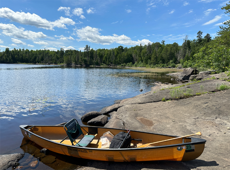 Gabbro Lake Campsite BWCA 2