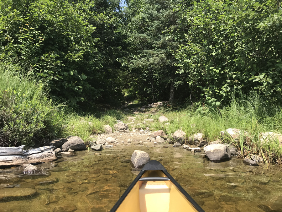 Wood Lake to Hula Lake Portage 1