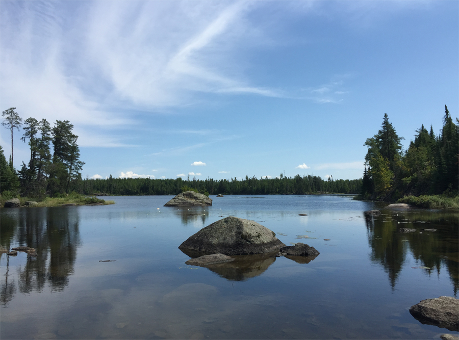 Ima Lake to Jordan Lake Portage 3