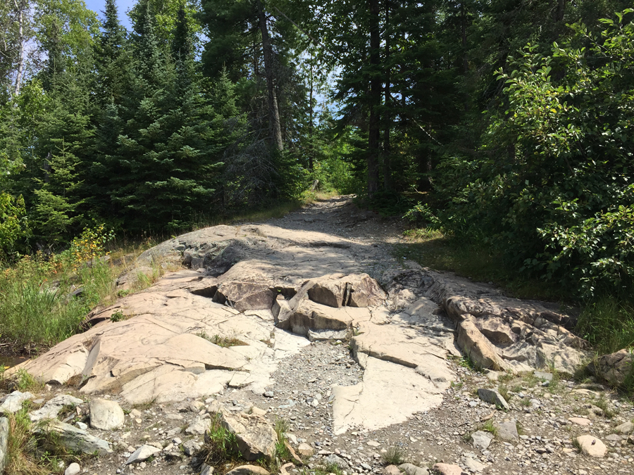 Ahsub Lake to Jitterbug Lake Portage 1