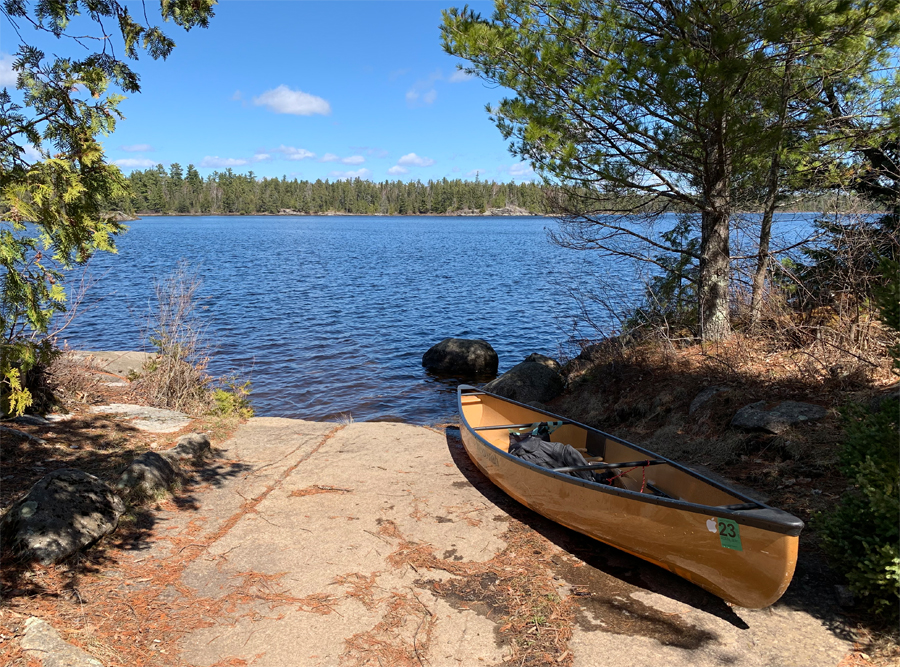 Lake One Campsite 1